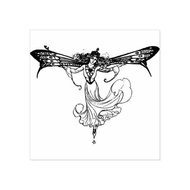 Magic fairy rubber stamp (Imprint)