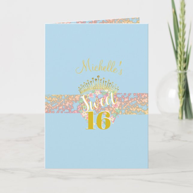 Magic Fairytale Princess Sweet sixteen Program (Front)