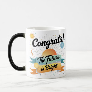 Magic Félicitations - L'avenir est radieux Mug de révé