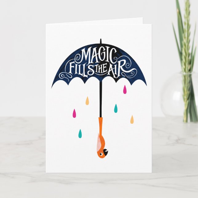 Magic Fills the Air Card (Front)
