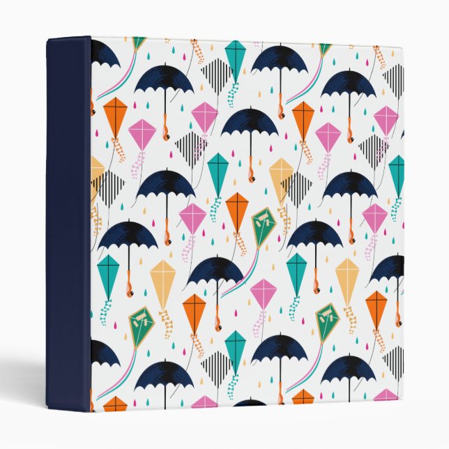 Magic Fills the Air Kite Pattern Binder (Front/Spine)