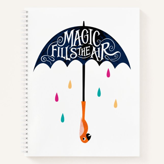 Magic Fills the Air Notebook (Front)