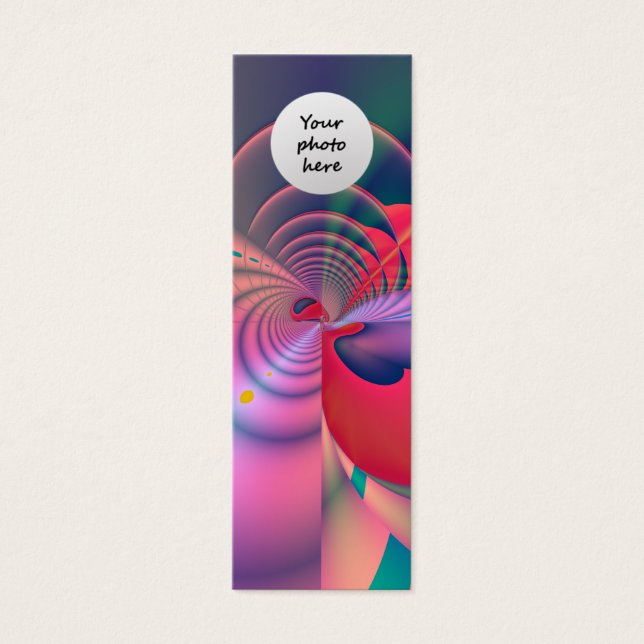 Magic Flower Bookmark (Front)