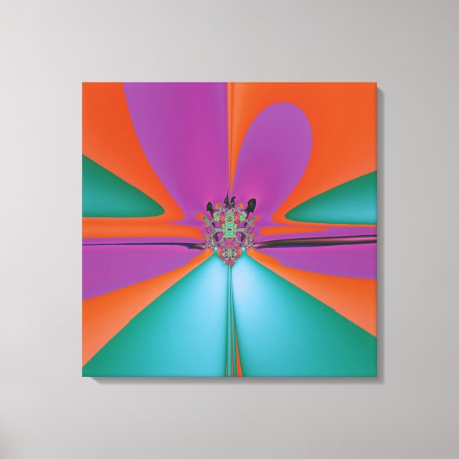 Magic Flower Canvas Print (Front)