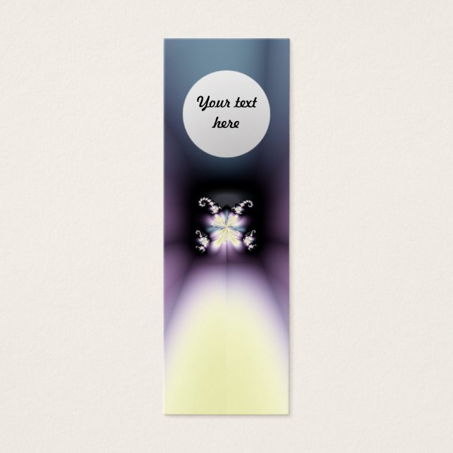 Magic Flower Custom Bookmark (Front)