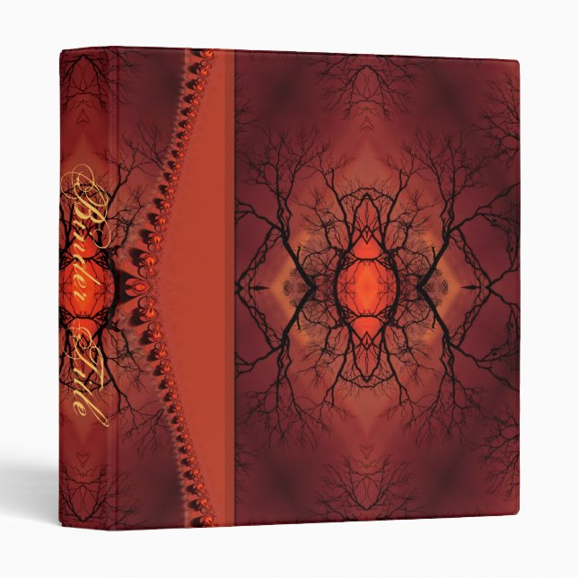 Magic Forest Butterfly Binder (Front/Spine)