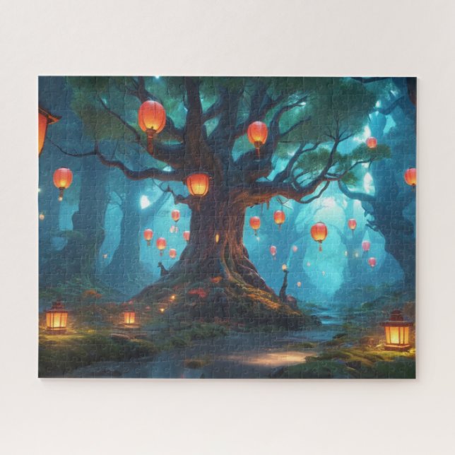 magic forest jigsaw puzzle (Horizontal)
