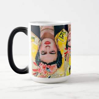 Magic FRIDA K. Classic Mug, 15 oz de café Mug