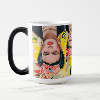 Magic FRIDA K. Classic Mug, 15 oz de café Mug