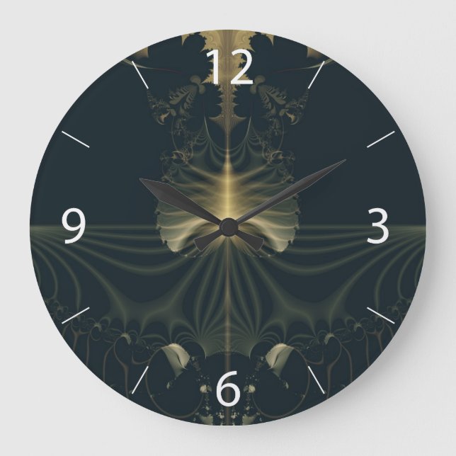 Magic Garden Large Clock (Front)