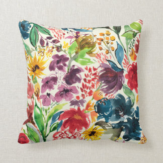 Magic Garden Throw Pillow