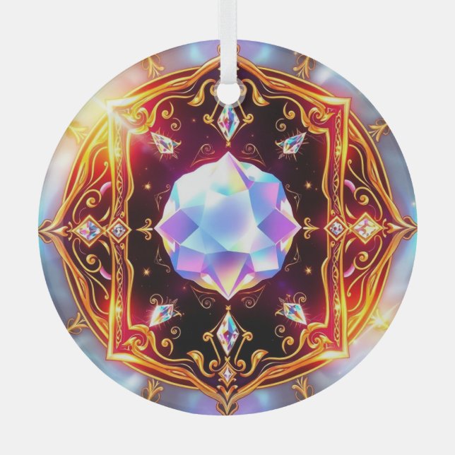 Magic  glass ornament (Front)