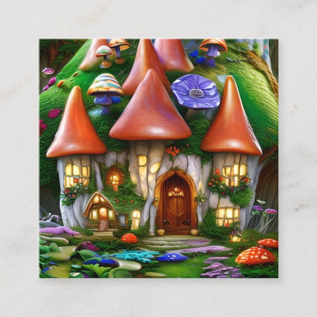 Magic Graphic Square Business Card (Front)