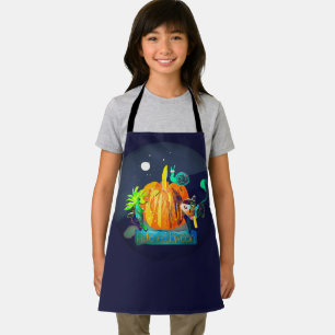 Magic Halloween Animals – Pumpkin & Spirit Friends Apron