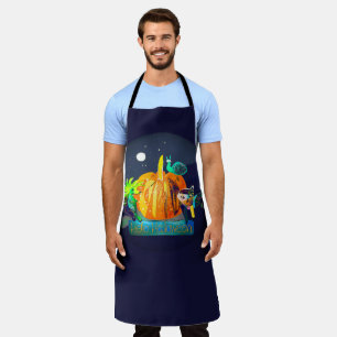 Magic Halloween Animals – Pumpkin & Spirit Friends Apron