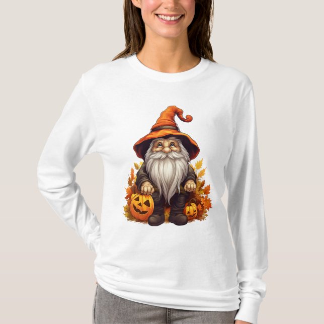 magic hat wizard - halloween T-Shirt (Front)