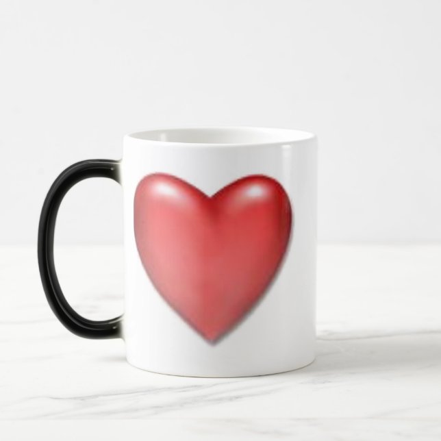 magic heart mug (Left)