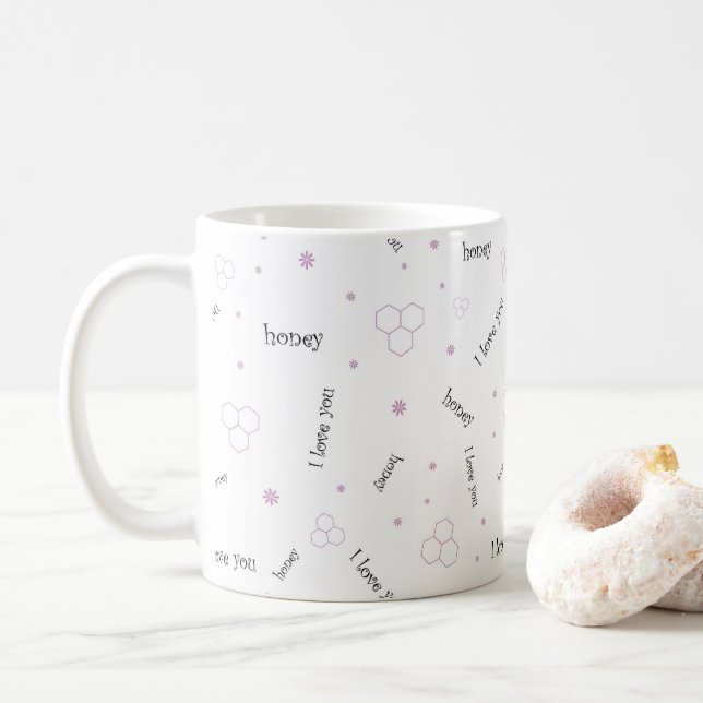 magic honey coffee mug (With Donut)
