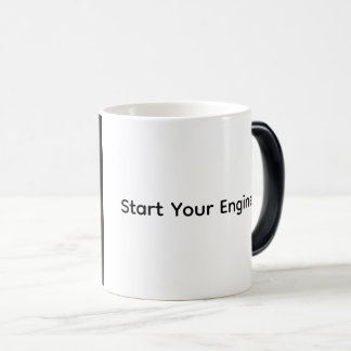 Magic Ignis Sports Car "Démarrez Votre Moteur" Café Mug
