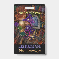 Magic In the Library 'Reading is Magical'