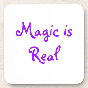 Magic is Real-cork coaster