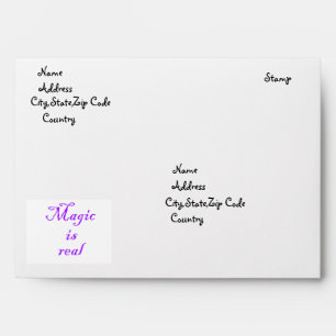 Magic is real-envelope envelope