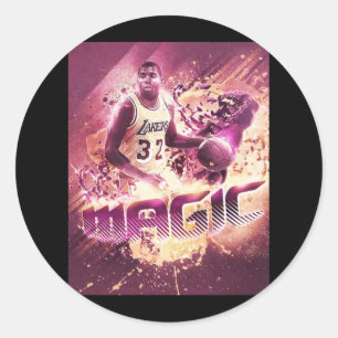 Magic Johnson 03  Classic Round Sticker