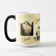 jour spécial Papa café sepia mug