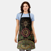 Magic Lantern Fireworks Apron