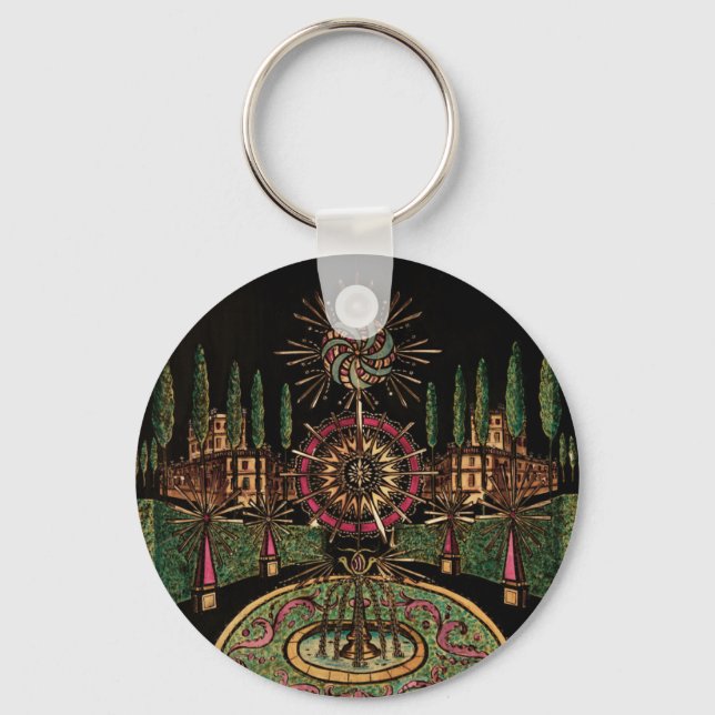 Magic Lantern Fireworks Keychain (Front)