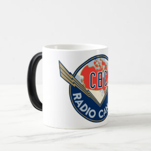 Magic Logo de la CBC des années 1940 - Morphing Mug