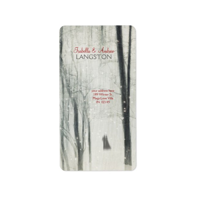 Magic Love Address Label (Front)