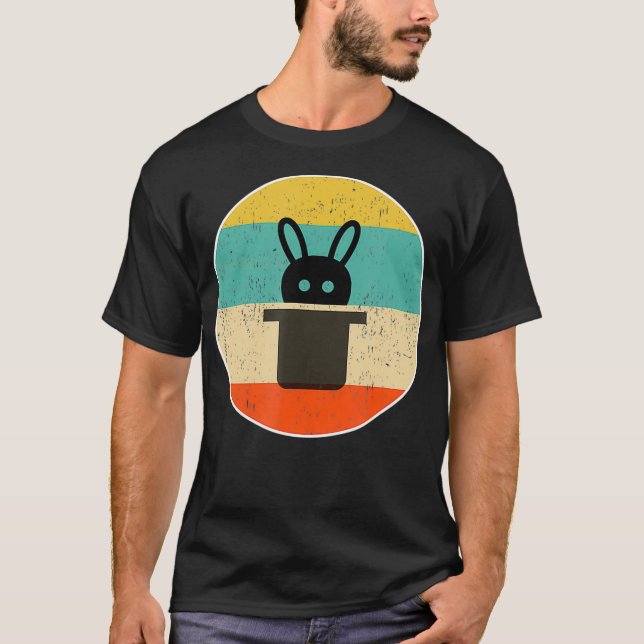 Magic Magician Retro Gift  T-Shirt (Front)