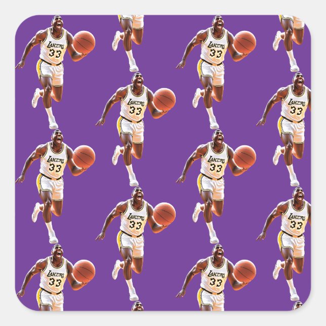 Magic Man 33 Square Sticker (Front)