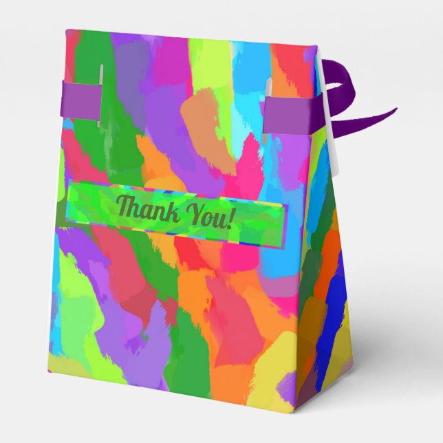 Magic Marker Favor Box (Back Side)