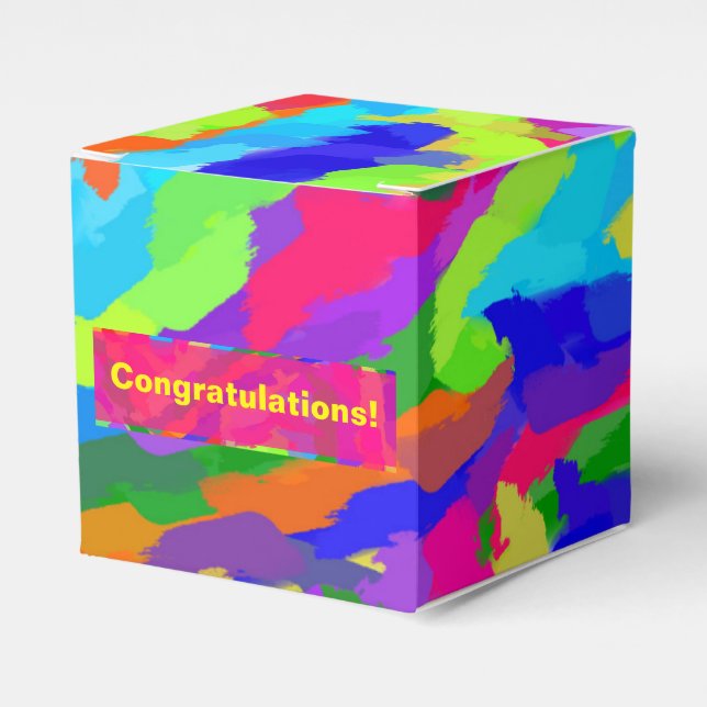 Magic Marker Favor Box (Front Side)