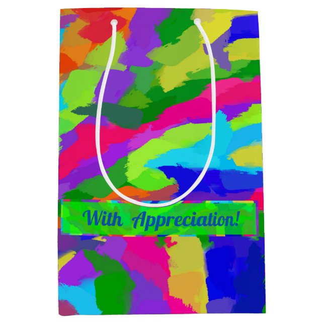 Magic Marker Medium Gift Bag (Front)
