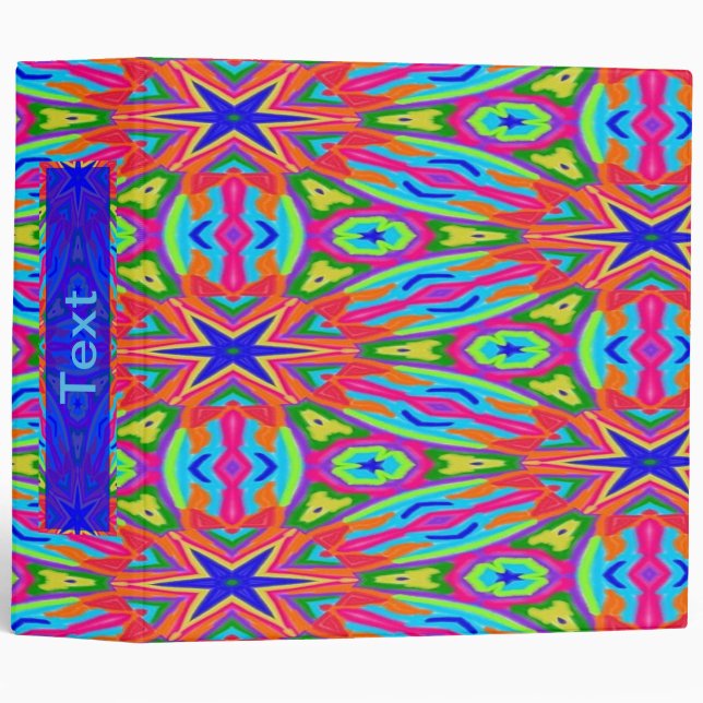 Magic Marker Stars Binder (Front/Spine)