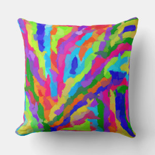 Magic Marker Throw Pillow