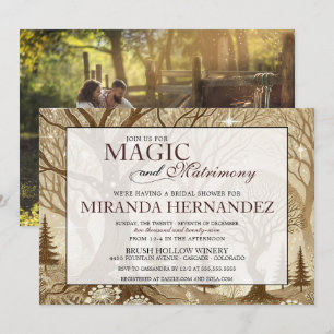 Magic & Matrimony Wedding Shower Invitation