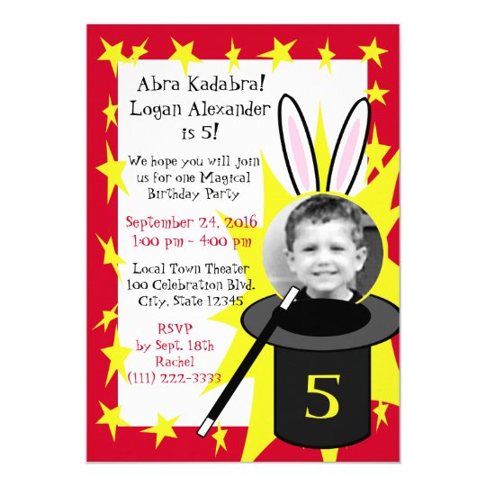 Magic Me Birthday Card