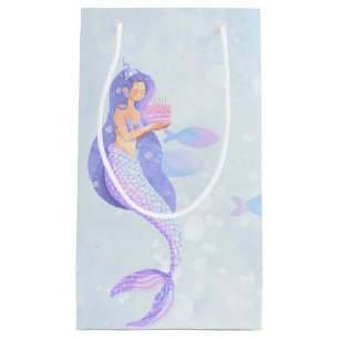 Magic Mermaid Themed Birthday Party  Small Gift Bag