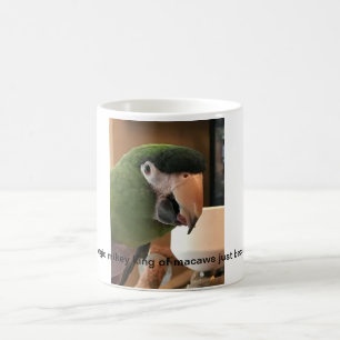 magic mikey king of macaws just beclaws coffee mug