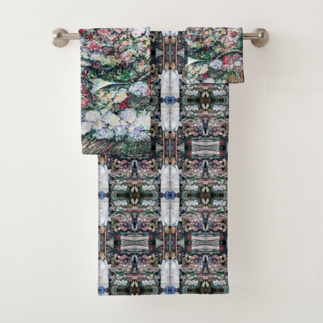 Magic Moment in Misloc, Hungary Bath Towel Set (Insitu)