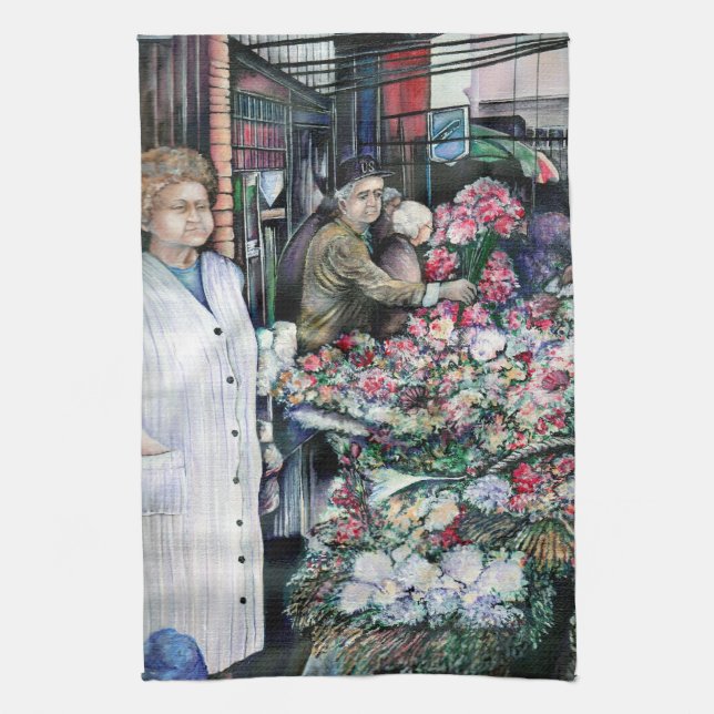 Magic Moment in Misloc Market Kitchen Towel (Vertical)