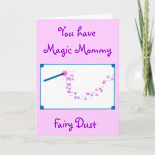 Magic Mommy Fairy Dust Card