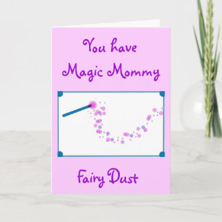 Magic Mommy Fairy Dust Card