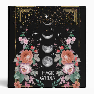Magic Moon Garden Binder