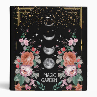 Magic Moon Garden Binder