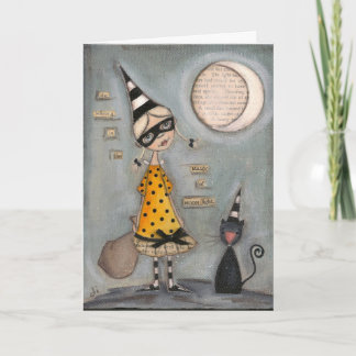 Magic Moon - Greeting Card